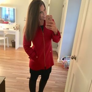 Michael Kors red coat! SIZE 6